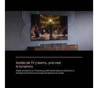 Barra de sonido Samsung HW-B650F/ZF Bluetooth 370W Q-Symphony Subwoofer Voice Enhance
