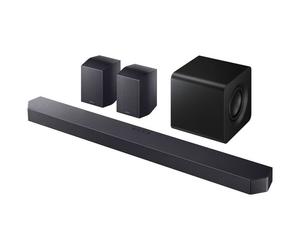 Samsung HW-Q930F (2025), 9.1.4ch Dolby Atmos Soundbar with Wireless Subwoofer + Rear Speaker Kit, Black