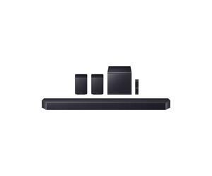 Samsung HW-Q990F/EN Barre de Son 11.1.4 Canaux 756W, Subwoofer Actif Sans Fil 300W, Dolby Atmos/DTS:X, HDMI eARC, Bluetooth 5.3, AirPlay 2, HDR10+ Titan Black