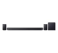 Samsung HW-Q995GF Q-Series Barre de Son 11.1.4 canaux pour téléviseur, Double Caisson de Basses sans Fil 8", Haut-Parleur arrière 4.0.2 canaux, Dolby Atmos et DTS:X, SpaceFit Sound Pro, Q-Symphony
