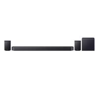 Samsung HW-Q995GH Q-Series Barre de Son Surround 11.1.4 canaux pour téléviseur, Double Caisson de Basses sans Fil 8", Haut-Parleur arrière 4.0.2 canaux, Dolby Atmos & DTS:X, SpaceFit Sound Pro
