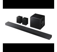 Samsung HW-QS750F/EN Barre de son 5.1.2 canaux Dolby Atmos/TrueHD, Subwoofer sans fil, HDR10+, Bluetooth 5.3, WiFi, HDMI eARC, SpaceFit Sound, Titan Black