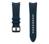 SAMSUNG Hybrid Eco-Leather Band (S/M) Bracelet en Cuir synthétique pour Galaxy Watch4 | Watch5 | Watch6 | Watch FE | Watch7 Series, Indigo