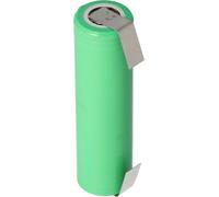 Samsung INR18650-25R 2500mAh 3,6V - 3,7V non protégé avec cosse à souder forme U