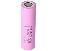Samsung INR18650-35E Batterie 3,6 Volt 3500mAh 18,55x65,25mm pôle positif plat sélectionnable avec ou sans cosses à souder