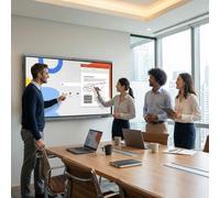 Samsung Interactive WA65FX-P 4K 65 pouces Écran interactif 4K UHD de 65 pouces sous Android 15 avec multitouch avancé, caméra 48 MP et outils