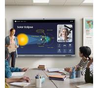 Samsung Interactive WA86FX-P 4K 86 pouces Écran interactif 4K UHD de 86 pouces sous Android 15 avec caméra 48 MP, multitouch et outils collaboratifs,