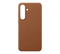 Samsung Étui officiel Kindsuit Galaxy S25 FE – Similicuir – Marron clair