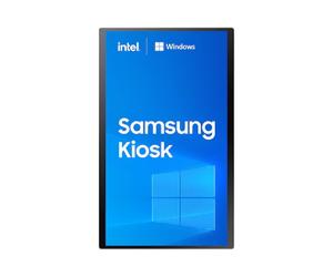 Samsung Kiosk KM24C-3 Borne tactile poltvalente de 24'' avec processeur i3 et Windows 10, parfaite pour le libre-service dans n'importe quel