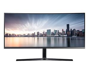 Samsung LC34H890WGU 86,4 cm (34") 3440 x 1440 Pixels Quad HD QLED Noir