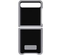 Samsung Leather Cover Ef-Vf700 Pour Galaxy Z Flip, Argent