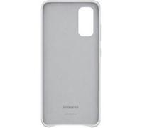 Samsung Leather Cover EF-VG980 - Coque de protection pour téléphone portable - aluminium, cuir - gris clair - pour Galaxy S20, S20 5G Gris Clair G
