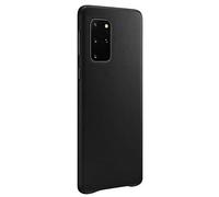 Coque Samsung Galaxy S20 Plus Cuir Fin Compatible Qi Leather Cover Original Noir