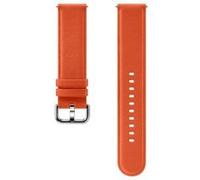Samsung Leather Strap ET-SLR82 - Bracelet de montre pour montre intelligente - orange - pour Galaxy Watch Active 2 G