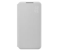 Samsung LED View Cover avec écran LED pour Samsung Galaxy S22+ (S22 Plus) gris clair (EF-NS906PJEGEE)