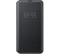 Étui de téléphone portefeuille LED View pour le Galaxy S10e - Noir