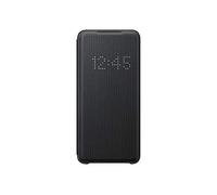 Samsung LED View Smartphone Cover EF-NG980 pour Galaxy S20 | Étui pour Téléphone Portable S20 5G, écran LED, Porte-Cartes, Noir
