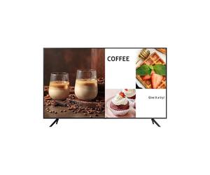 Samsung LH55BECHLGUXEN affichage de messages Panneau plat de signalisation numérique 139,7 cm (55 ) LED Wifi 4K Ultra HD Noir Intégré dans le processeur Tizen