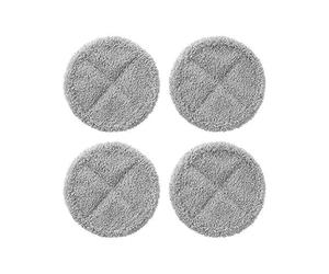 Samsung Lot de 4 tampons en Microfibre pour balayeuse rotative VCA-WB650/GL et VCA-WB650A/GL, réutilisables, Gris, VCA-SPW90/VT