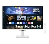 Samsung Smart Monitor M50F M5 27" Full HD 60Hz IPS HDR10 Haut-parleurs Wi‑Fi Bluetooth Blanc
