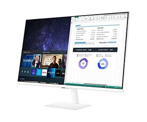 Samsung LS32AM501NUXEN 81,3 cm (32") 1920 x 1080 Pixels Full HD LCD Blanc