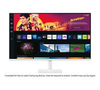 Samsung M70B écran plat de PC 81,3 cm (32") 3840 x 2160 pixels 4K Ultra HD LCD Blanc