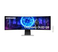 Samsung S49DG950SU écran plat de PC 124,5 cm (49") 5120 x 1440 pixels Dual QHD OLED Argent