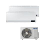 SAMSUNG LUZON AJ040TXJ2KG/EU Dual Climatiseur 9000+12000 BTU 19DB Climatiseur