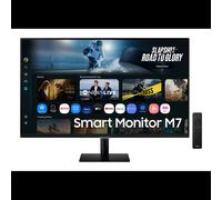Samsung M7 (M70F) Moniteur LCD 32" 4K UHD (3840x2160) 60Hz 4ms VA, HDR10, USB-C 65W, HDMI 2.0, Wi-Fi, Bluetooth, Tizen, Noir