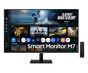 Samsung M70F moniteur intelligent AI de 43 pouces avec hub de jeu intégré