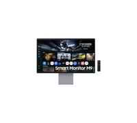 Samsung Smart Monitor M9 (S32FM900), Flat 32", 3840x2160 (UHD 4K), Smart Hub avec AI, Panneau QD-OLED, Office 365, Gaming Hub, Haut-parleur intégré, Télécommande, WiFi, HDMI, DP, USB-C