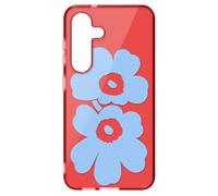 Coque Unikko 'Marimekko' Galaxy S25 Rouge