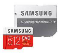 Samsung MB-MC512G - 512 Go - MicroSDXC - classe 10 - UHS-I - 100 Mo/s - 90 Mo/s