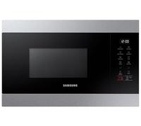 Samsung MG22M8274AT/E1 Micro-ondes encastrable avec grill, 850 W, compartiment de cuisson 22 l, petit micro-ondes pour niches de 38 cm, fonction maintien au chaud, capteur intelligent, intérieur en