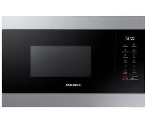 Samsung MG22M8274AT/E1 Micro-ondes encastrable avec grill, 850 W, compartiment de cuisson 22 l, petit micro-ondes pour niches de 38 cm, fonction maintien au chaud, capteur intelligent, intérieur en