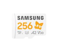 Samsung Carte mémoire microSDXC Sonic Pro Plus, Interface UHS-I, 256 Go, Vitesse de Lecture jusqu'à 180 Mo/s, Toujours Plus de Vitesse pour Les Consoles, MB-MD256SA/LC1, avec Adaptateur SD