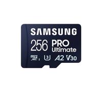 Samsung MicroSDXC 256Go UHS-I U3 V30 A2 - Lecture 200Mo/s, Ecriture 130Mo/s - Résistante : Eau/Température/Rayons X - MB-MY256SB/WW