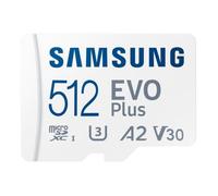 Samsung MicroSDXC 512GB EVO Plus CL10 UHS-I U3 +Adapter MB-MC512KA-EU