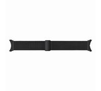 SAMSUNG Milanese Bracelet en acier inoxydable pour Galaxy Watch4 40 mm, Watch5 40 mm, Watch6 40 mm, noir