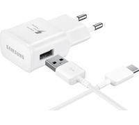 SAMSUNG MOBILE Chargeur rapide 15W avec câble USB-C blanc