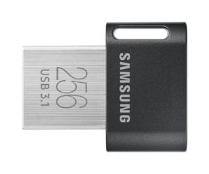 Samsung MUF-256AB lecteur USB flash 256 Go USB Type-A 3.2 Gen 1 (3.1 Gen 1) Noir, Acier inoxydable