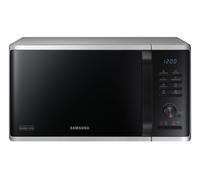 Samsung MW3500K MG2AK3515AS/EG Micro-ondes avec gril / 800 W / 23 l / 48,9 cm de large/Quick Defrost / 27 programmes automatiques/Argent/Emballage commercial