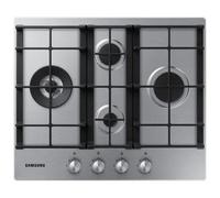 Samsung NA64H3031BS Intégré Gaz Noir, Acier inoxydable - Plaque (Intégré, Gaz en acier inoxydable, Noir, Acier inoxydable, 1000 W, E