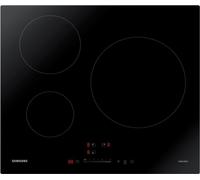 Samsung NZ63M3707AK - Table de cuisson à induction - 3 plaques de cuisson - Niche - largeur : 56 cm - profondeur : 49 cm - noir - avec bord coupé