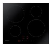 Samsung NZ64H37070K, Intégré, Plaque avec zone à induction, Verre-céramique, Noir, 1250 W, Rectangulaire