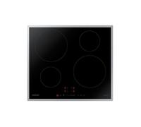 Samsung NZ64H37075K hob Black Built-in Zone induction hob 4 zone(s)
