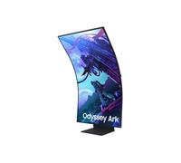 Samsung Ecran PC Odyssey Ark 2nd Gen 55’’ 165Hz , 1ms, Dalle VA Mini LED Incurvée 1000R, Résolution UHD : 3840x2160, 1 000 000:1 , Multi View, Cockpit Mode, Pied Ajustable, DisplayPort, Port Casque