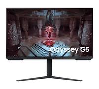 Samsung Odyssey G5 S32CG510EU - G51C Series - écran LED - jeux - 32" - 2560 x 1440 QHD @ 165 Hz - VA - 300 cd/m² - 3000:1 - HDR10 - 1 ms - 2xHDMI, DisplayPort - noir