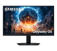 Samsung Écran Odyssey G6 - G60F 27'', 350Hz, Dalle IPS, QHD (2560 x 1440), 1ms (GTG), 1000:1, Inclinable, Orientable, Pivotable, Ajustable en hauteur, HDMI (2.1), Display Port (1.4), G-SYNC Compatible