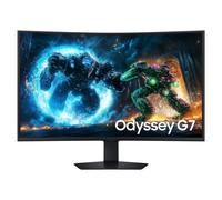 Samsung Odyssey G7 S37FG756EU - G75F Series - écran LED - jeux - incurvé - 37" - 3840 x 2160 4K UHD (2160p) @ 165 Hz - VA - 350 cd/m² - 3000:1 - DisplayHDR 600 - 1 ms - 2xHDMI, DisplayPort - noir